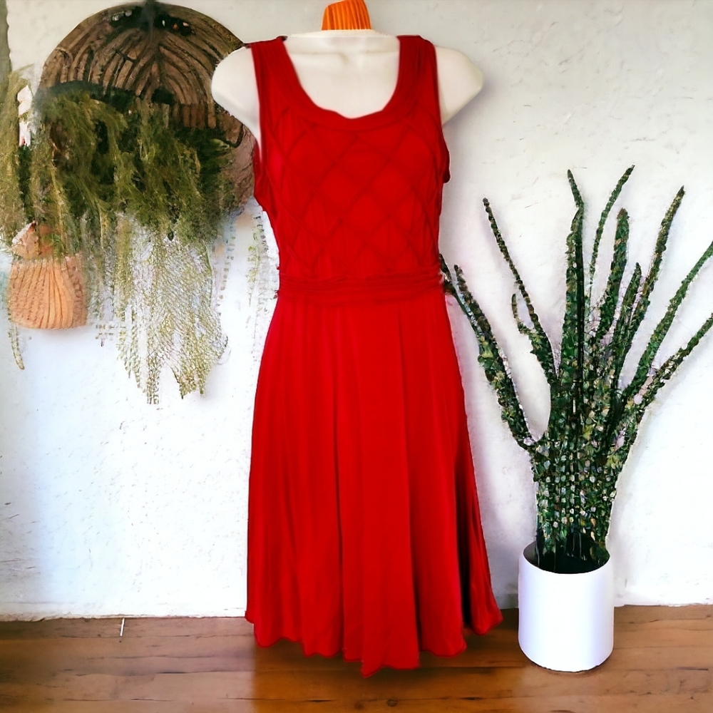Red dress by Sophie Max sz xs